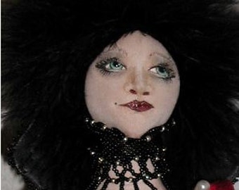 JS419E - Destiny PDF Cloth Doll Download Pattern by Judy Skeel
