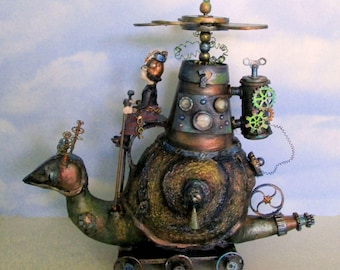 Doll Making Class, Slow Rider ,  Steampunk Art Doll Project by Susan Barmore (PDF Download) - SE513