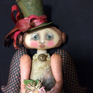 SG246E – Prudence, Angel of Peace  - Art Wall Doll Pattern -   PDF