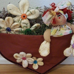 RP319E - He Loves Me,  PDF Raggedy Ann Cloth Doll Pattern by Michelle Allen of Raggedy Pants Designs