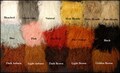 Tibetan Lamb - Beautiful Fur For Doll Hair/Wig on BJD and Art Dolls - Bleached, Natural, Auburn, Browns, Blondes, Pink, Red and More Colors!