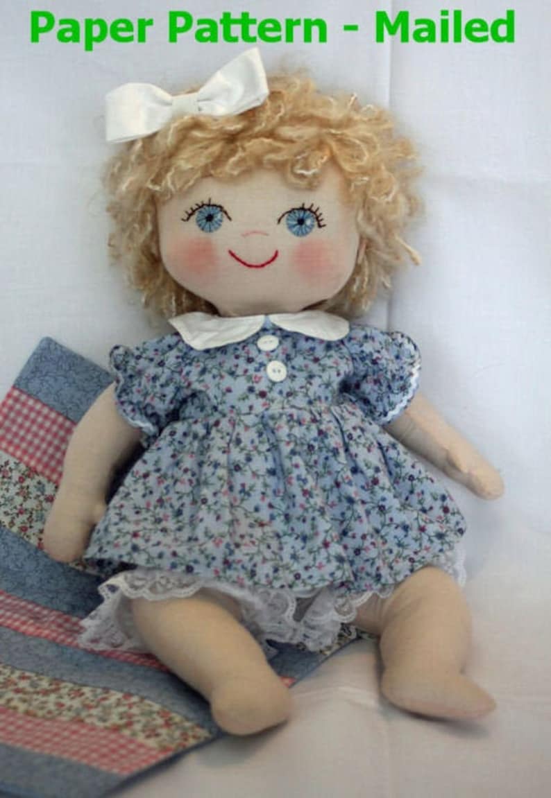 18 Baby Doll Sewing Cloth Doll Pattern Maggie Mae Paper Etsy UK