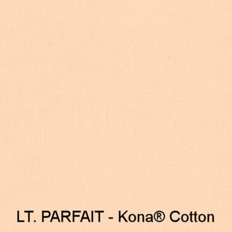 Doll Making Body and Skin Fabric - 100% cotton - Kona Cotton Fabric Solid Colors by Robert Kaufman - 1 Yard - Quality Woven Sewing Fabric image 3