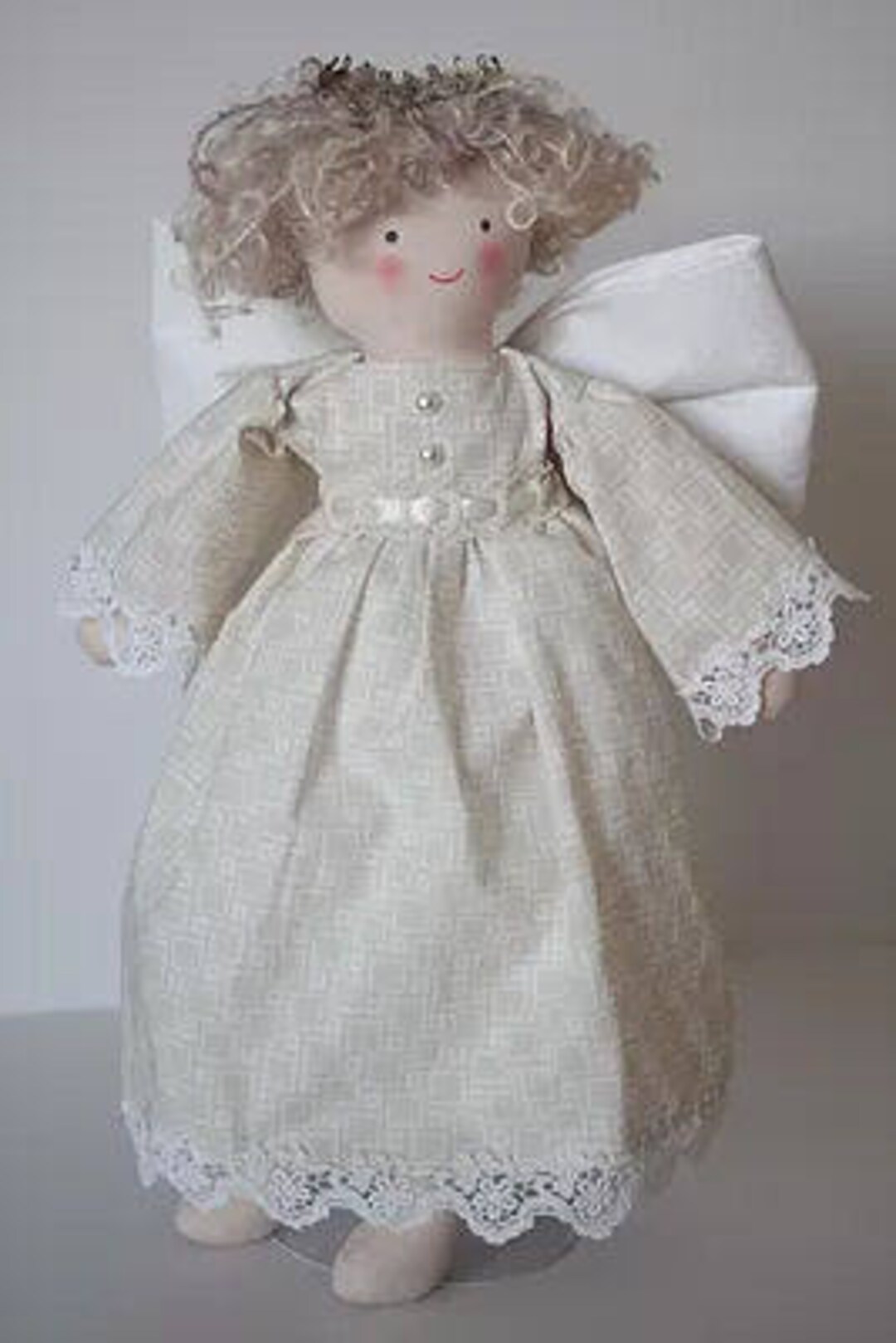 RC606E – “NOEL” Angel Cloth Doll Sewing Pattern – PDF Download Doll ...