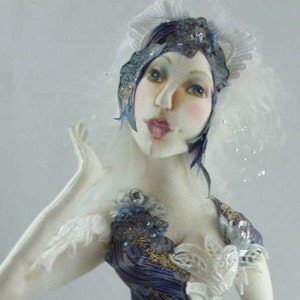PL825E - Storm Dancer PDF Cloth Art Doll Pattern