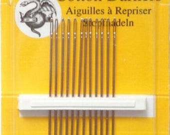 John James Darners Size 7 (12 pack) - 1-7/8” long