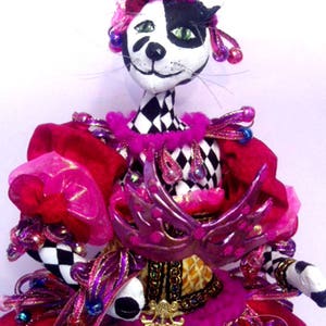 MM238E Meow-Squerade, 13 Cat Cloth Animal Doll Pattern PDF image 2
