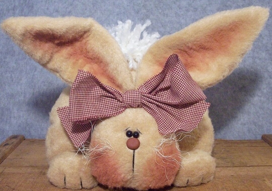 Frumpy Bunny – 7” Tall Bunny - PDF Download Primitive Cloth Doll ...