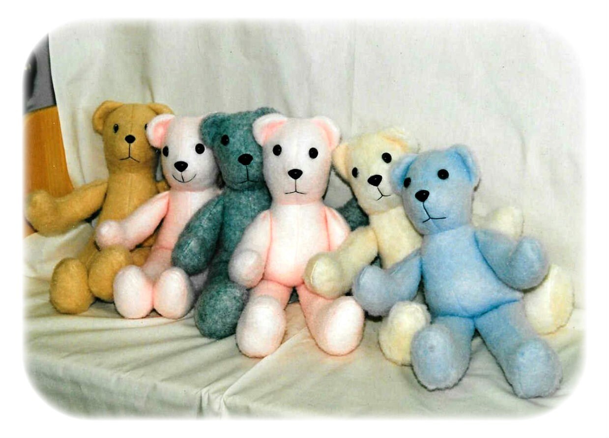 A Classic Teddy Bear sewing pattern Instant Download Sewing | Etsy