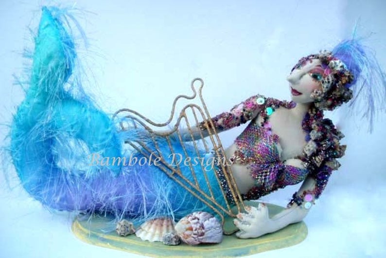 Mermaid Cloth Doll Pattern MM241E \u2013 Viola PDF