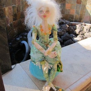 Laurelin, 18&quot; Cloth Doll Sewing Pattern. EPattern PDF Download
