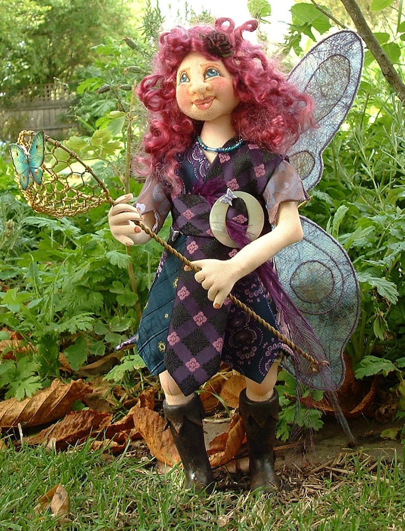 LA204E Flurrie Cloth Fairy Doll Making Sewing Pattern PDF Etsy