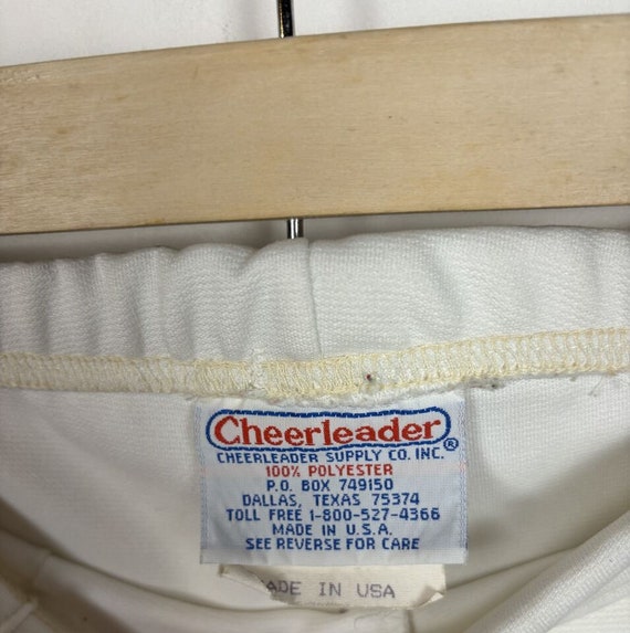 Vintage 70s Cheerleader Uniform Pants Jacket Oran… - image 8