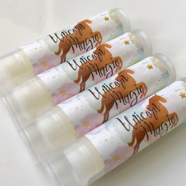 Unicorn Lip Balm - Etsy