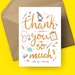 see more listings in the Thank You Cards section