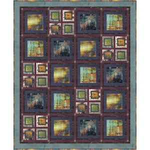 Tilework Quilt Kit – Mit Abandoned & Bestimmungen von Tim Holtz
