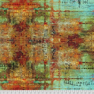 Övergiven - Rostig patina - Patina - av Tim Holtz med Free Spirit Fabrics