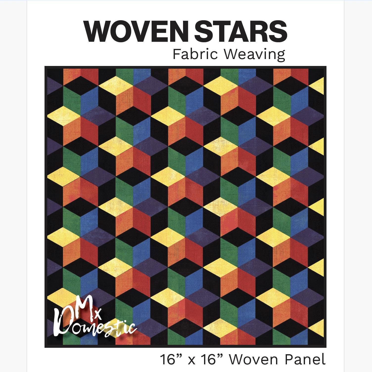 Weaver Star Pattern Woven Stars Variations Fabric Weaving Pattern (PDF) by Mx Domestic - Etsy