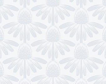 Indelible: Soft - Coneflower in Cloud - by Anna Maria Textiles