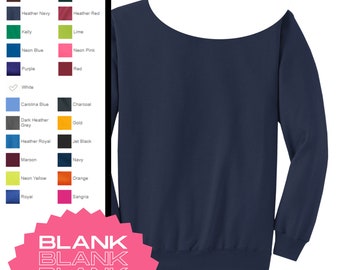 Neon Yellow BLANK Unisex Raw Edge off Shoulder Sweatshirt for Women Size SM 4XL Sublimation 50 50 Bland Bulk Wholesale Etsy