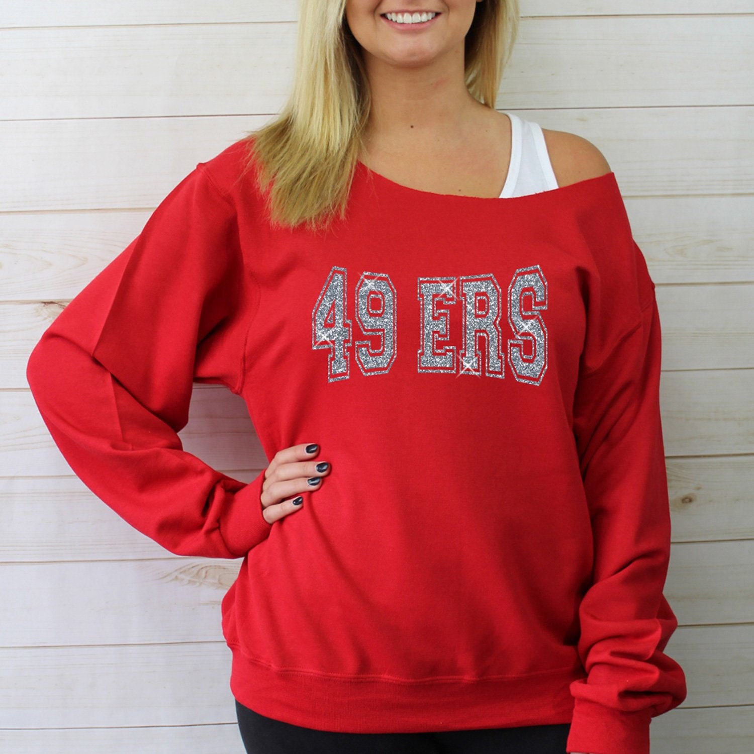 49ers women's sweatshirt