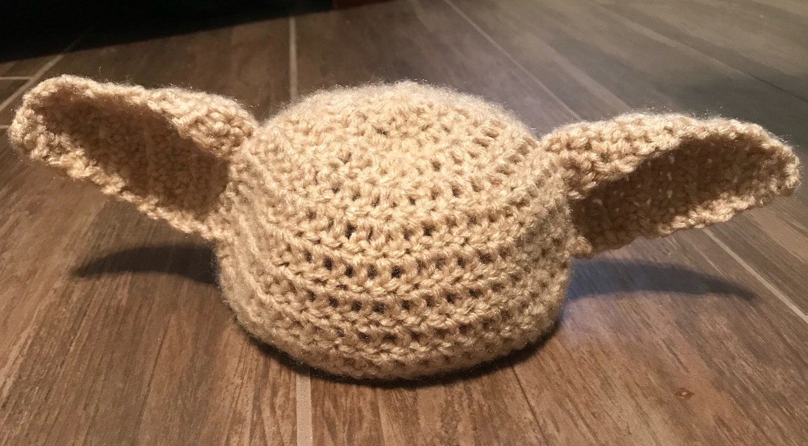 Dobby House Elf or Yoda Crochet Hat and Diaper Cover Photo Etsy