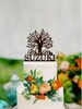 Wooden tree Cake Topper Wedding Cake Topper Custom Cake Topper Rustic Cake Topper mr and mrs topper personalized topper cake decoration 