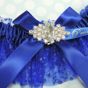 Colbalt royal blue prom garter,  Prom garters,  Royal prom garters