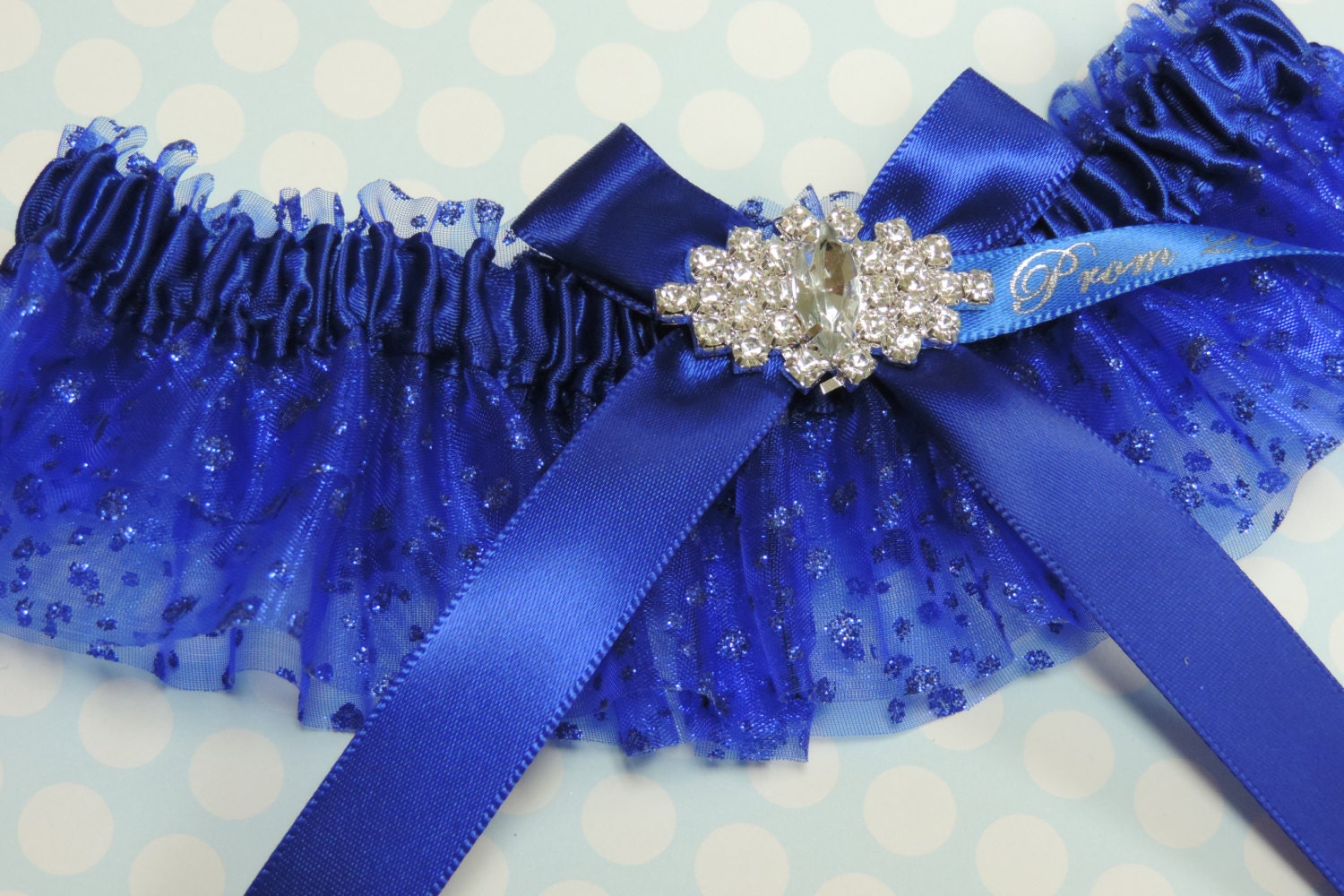 Colbalt Royal Blue Prom Garter Prom Garters Royal Prom Etsy