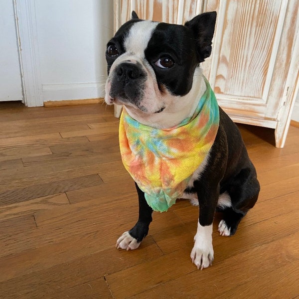 Custom Tie Dye Pet| (XXS-XXL) Custom Tie Dye Dog Bandana