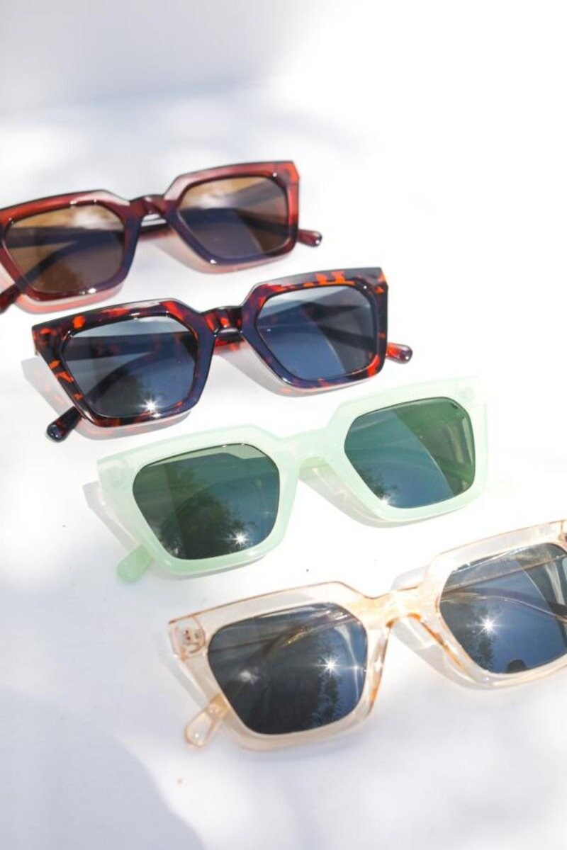 Snatched Square Frame Sunglasses Celebrity Shades Designer - Etsy