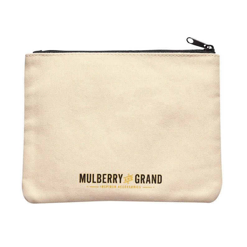 NY Illustration Canvas Pouch