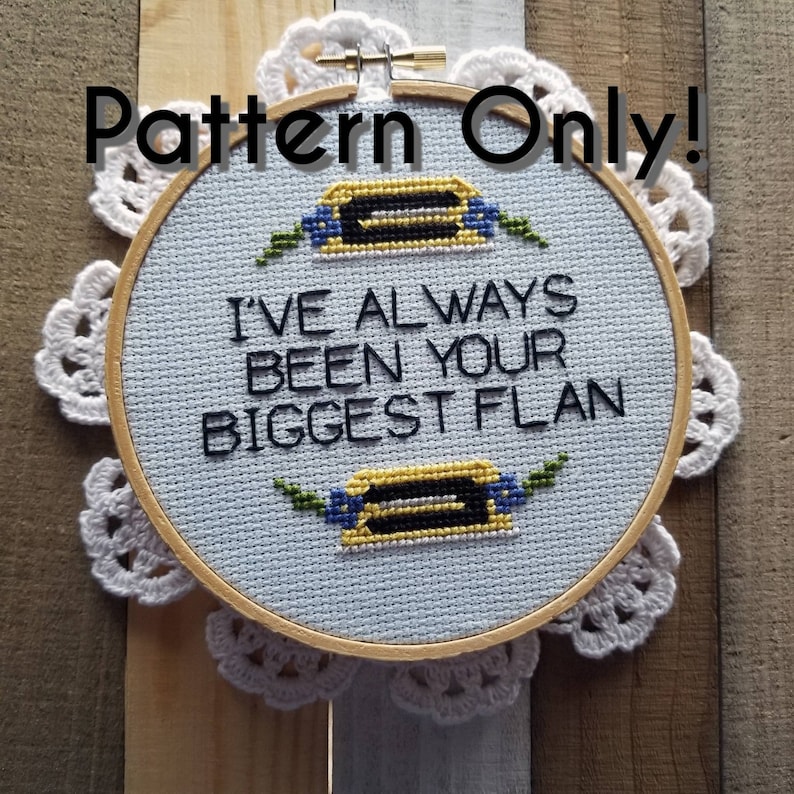 PATTERN ONLY The Office Jim and Dwight I/'ve Always Been Your Biggest Flan PDF