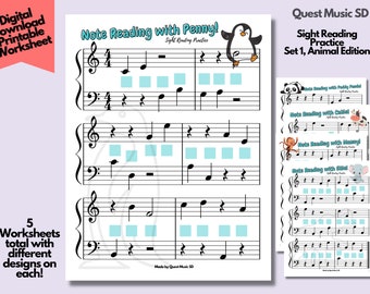 Animal Worksheets - Etsy