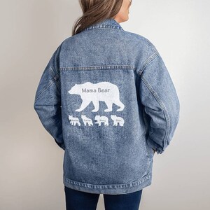 Mama bear cheap jean jacket