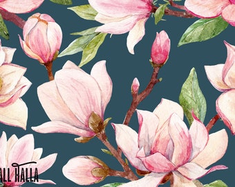 Cherry Blossom Removable Wallpaper: Asian Floral Print