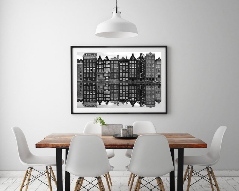 amsterdam print, amsterdam poster, amsterdam photography, amsterdam walla art, amsterdam black and white, art, photo, printable, download