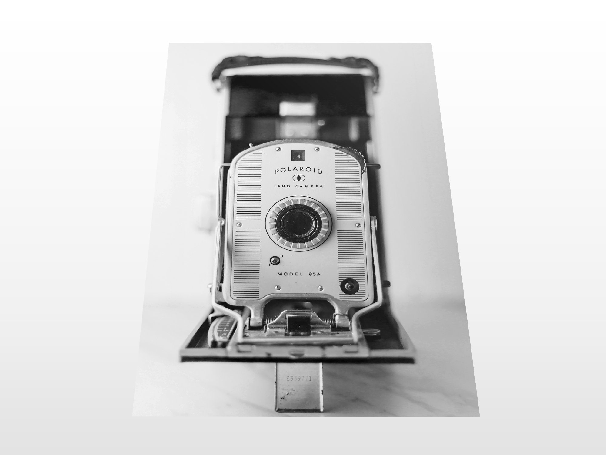 Polaroid Camera Print Vintage Polaroid Photography Camera Etsy