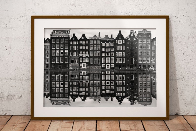 amsterdam print, amsterdam poster, amsterdam photography, amsterdam walla art, amsterdam black and white, art, photo, printable, download