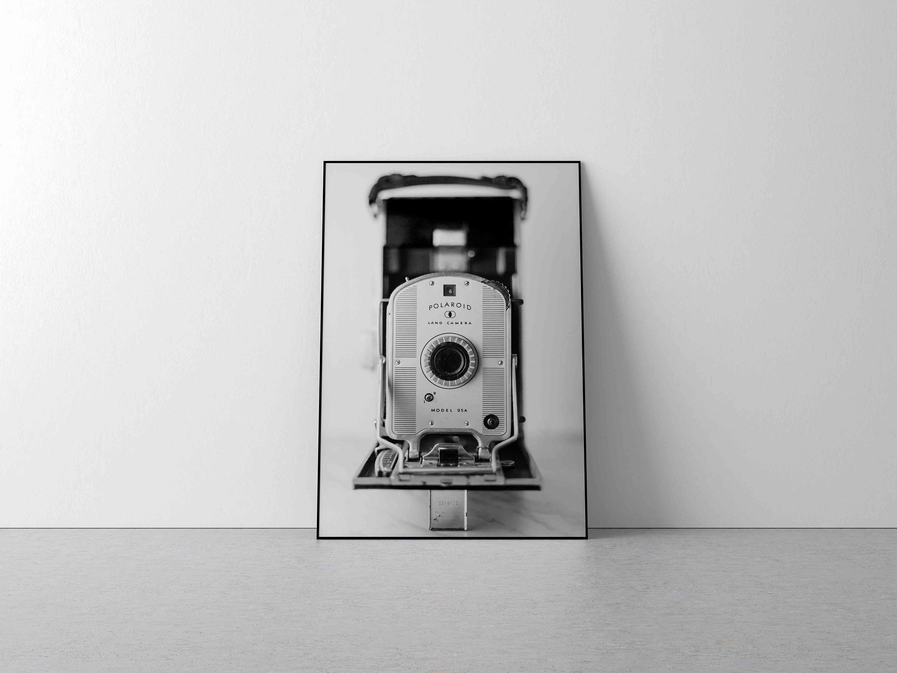 Polaroid Camera Print Vintage Polaroid Photography Camera Etsy