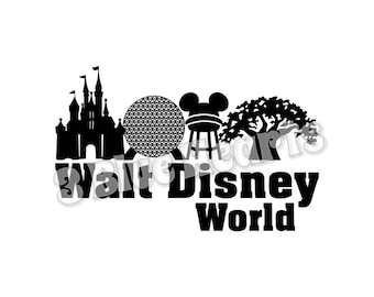 Download Walt Disney world SVG dxf pdf Studio jpg png | Etsy