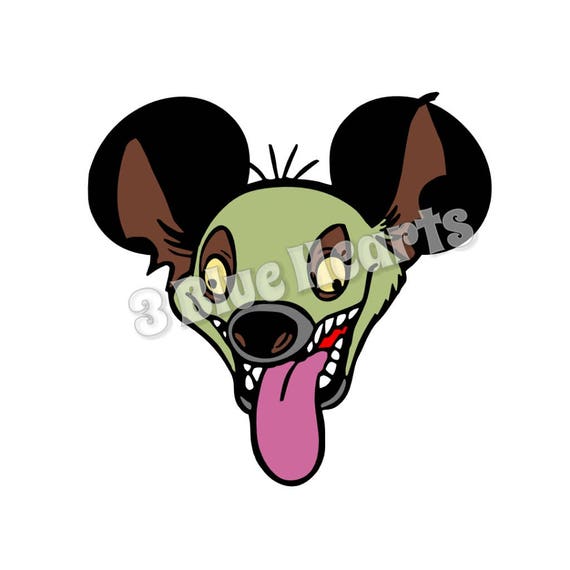 Lion king Ed Mickey Head svg studio dxf pdf jpg png | Etsy