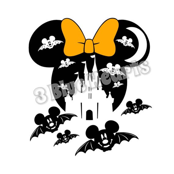 Download Halloween Minnie Head svg studio dxf pdf jpg png | Etsy