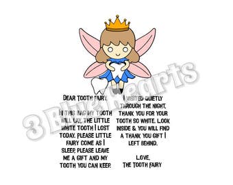 Tooth Fairy Bag Fairy and Sayings SVG Studio dxf pdf jpg