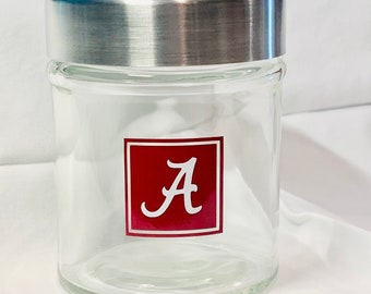 Alabama Jar, Alabama University Gift, Roll Tide, Alabama Grad Gift, Alabama Gift, Alabama Roll Tide, Alabama Crimson Tide,