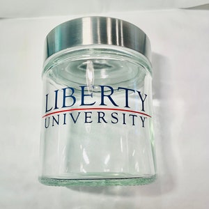 Liberty University Jar, Liberty,Liberty Graduation Gift,Liberty Gift,Liberty University Gift,Liberty University,Liberty University Grad Gift