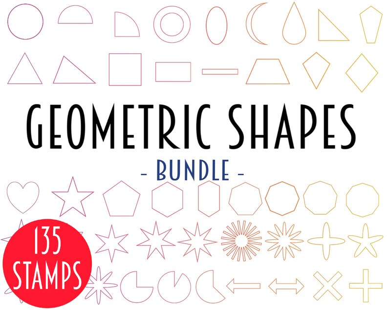 geometric shapes procreate