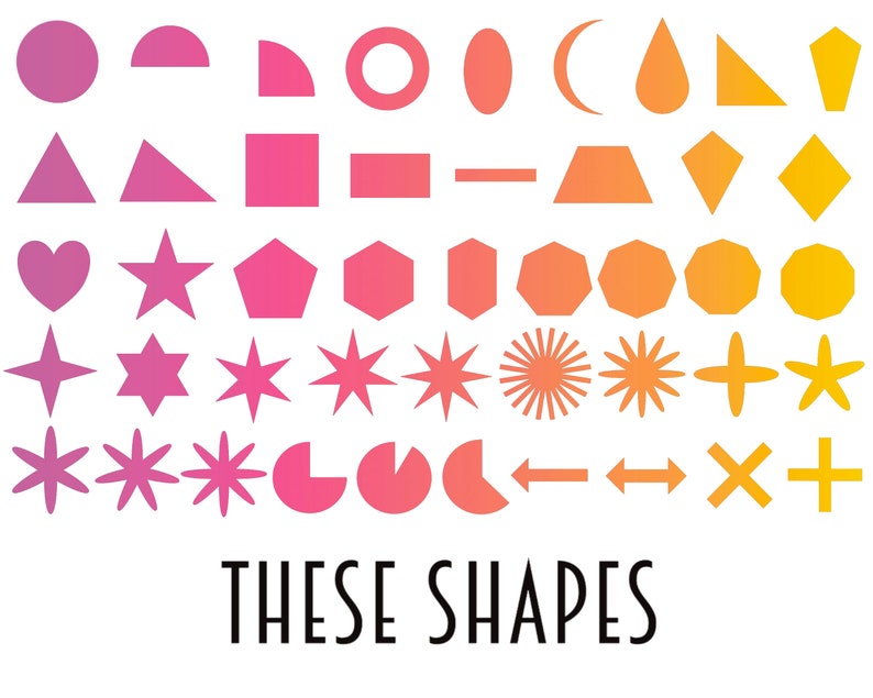 procreate geometric shapes