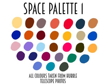 Space Palette 1 for Procreate