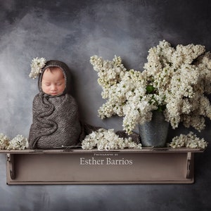 Lilac digital backdrop, Digital backdrop, Spring digital,Newborn Shelf Digital, White lilacs ,Digital download insert